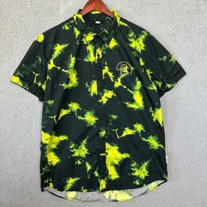 Disney Oogie Boogie Shirt Mens Extra Large Black Camp Nightmare Before Christmas